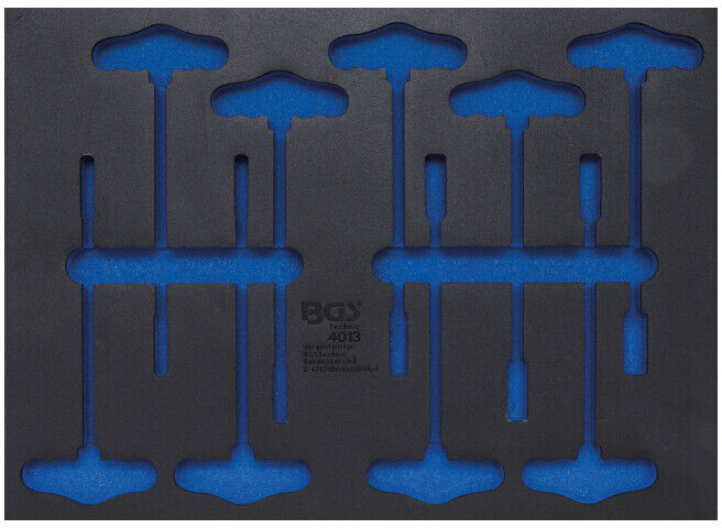 BGS Insert de servante d'atelier 3/3 vide pour art. 4013 ; BGS technic (4013-5)