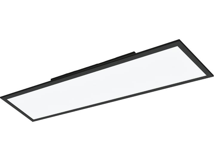 EGLO connect.z Smart-Home Panneau LED Salobrena-Z\, L x l 120 x 30 cm\, ZigBee\, App etvocale\, couleur de lumière réglable\, intensité lumineuse variable\, noir