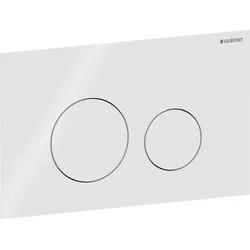 Geberit Sigma 40 Betätigungsplatte, für 2-Mengen-Spülung 115628SI1