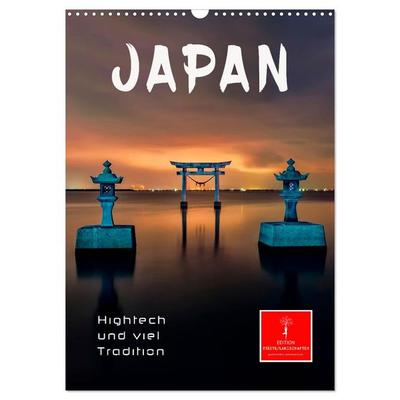 Japan - Hightech und viel Tradition (Wandkalender 2026 DIN A3 hoch), CALVENDO Monatskalender