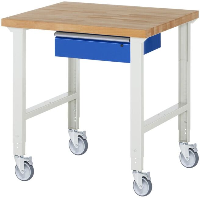 Rau Établi mobile réglable en hauteur 7001A1, L1000xP900xH950-1000mm (05-7001A1-109B4H4.11)