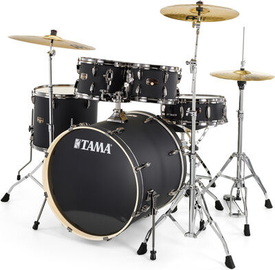 Tama "Imperialstar 22" 5pcs -BOB" Blacked Out Black