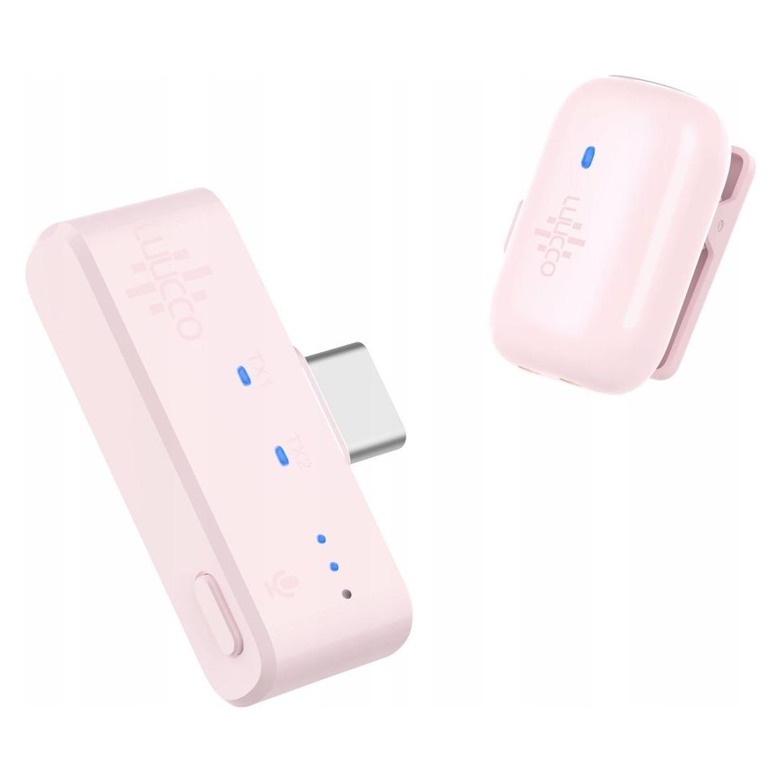 Ulanzi Mikrofon Luucco MiniPods K1 różowy (SB11210) (LUUCCO)