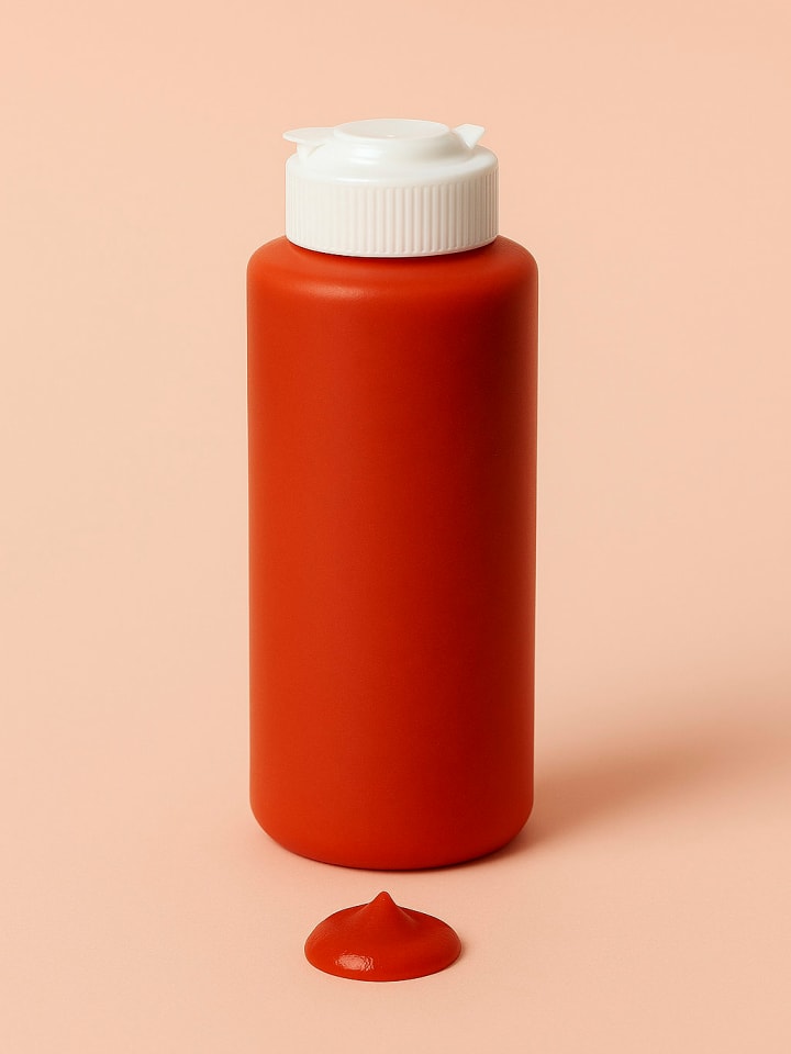 Samimi Stofffarbe in Rot - 125 ml - onesize