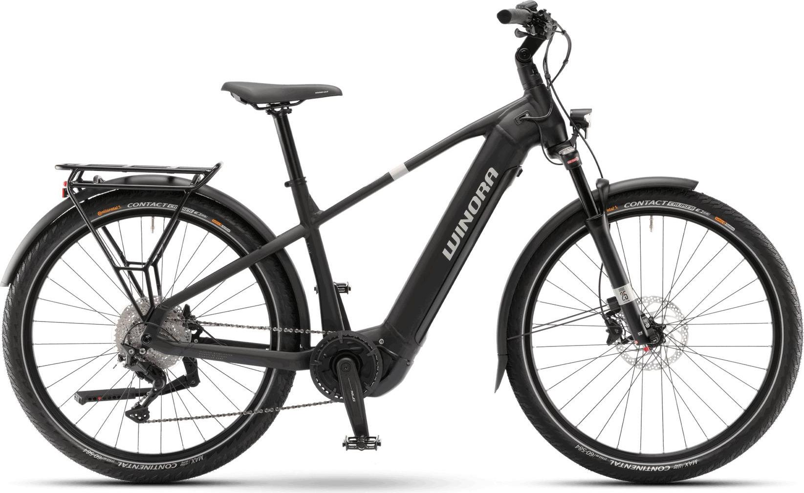 Yucatan X10 High i720Wh 10-G Deore 23/24 Winora YS2S black matt Rh60/XXL