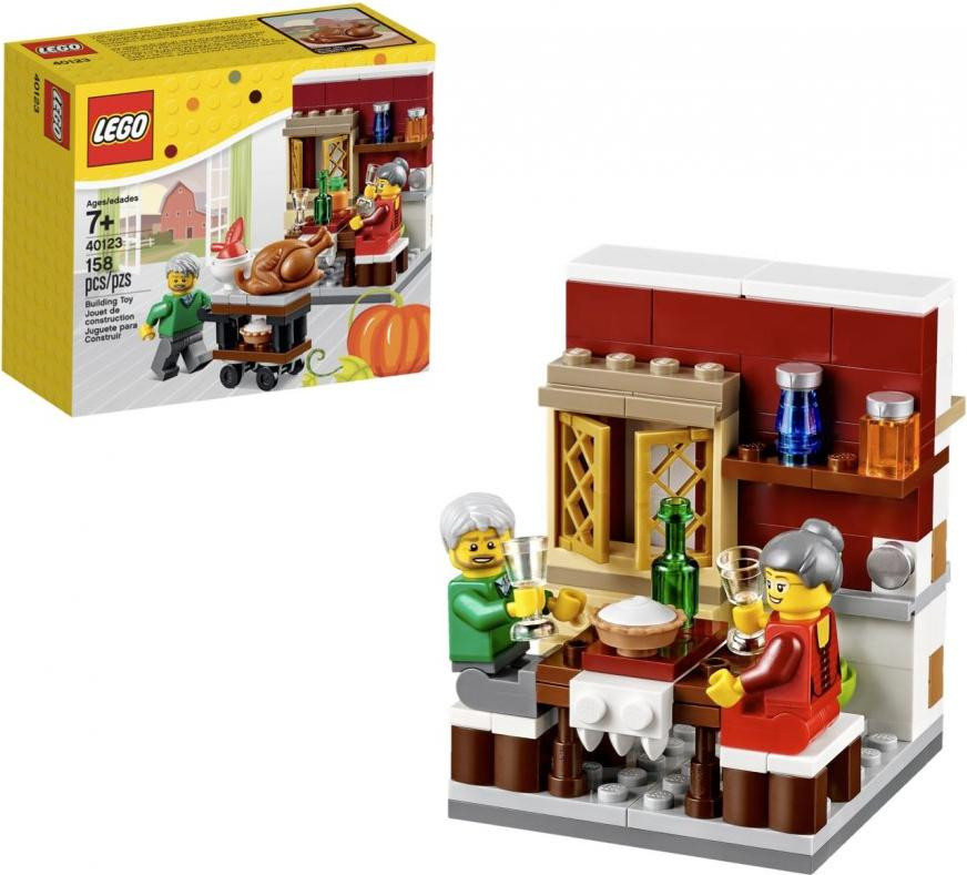 LEGO Thanksgiving-maaltijd bouwset