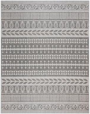 Gertmenian Paseo Burke Bohemian Striped Polypropylene Flatweave Indoor/ Outdoor Area Rug