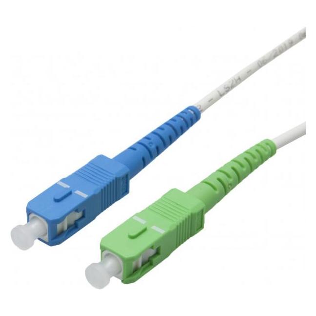 D2 Diffusion Cordon fibre compatible pour Box (Free) jarretière optique 5m (Blanc) (5 m) (5M Blanc box Free)