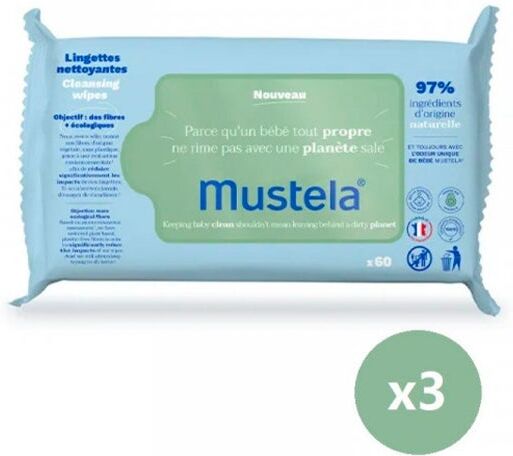 MUSTELA Trio Toallitas Ecológicas