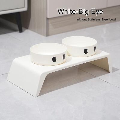 Inspire Essentials Elevated Double Stainless Steel Pet Feeding Station a