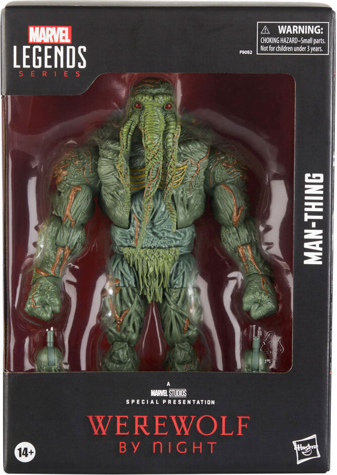 Hasbro Marvel Legends Series Man-Thing actiefiguur, groen