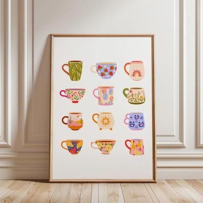 Uplift Picks But First Cafecito Canvas Print Minimalist Spanish Coffee Wall Art 05 30x40 Cm