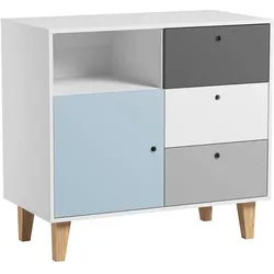 WICKELKOMMODE blau