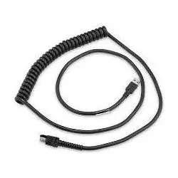 KABEL - GESCHIRMTES USB: SERIE A 9' SPIRALSPULE BC1.2 (HOCHSTROM) -30C, Barcode Scanner Zubehör