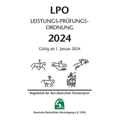 Leistungs-Prüfungs-Ordnung (LPO) 2024 - Inhalt, Zubehör von , Fn Verlag, 978-3-88542-961-6