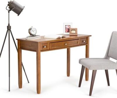 WYNDENHALL Norfolk Solid Wood Transitional Writing Office Desk