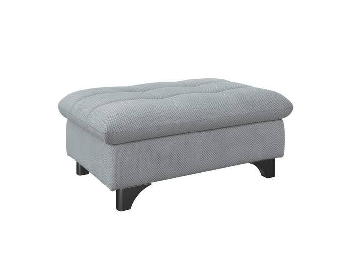 Livetastic Hocker, Grau, Metall, quadratisch, 108x46x108 cm, Stoffauswahl, Wohnzimmer, Sessel, Hocker, Sitzhocker