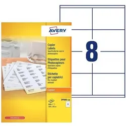 Avery, Etiketten, DP080-100