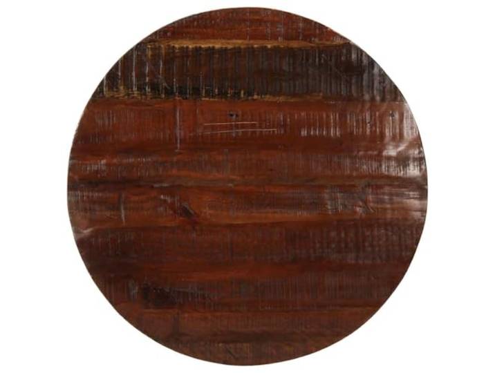 Kaorsrow Tischplatte Rund Ø 90 cm Massivholz Altholz Rustikal Vielseitig kombinierbare Holztischplatte für Esszimmer, Gastronomie & Küche. Jedes Stück ein Unikat mit Holzmaserung.