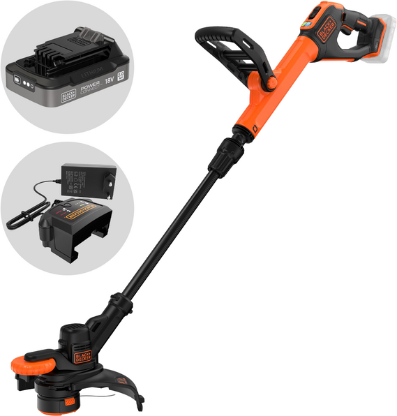 Black & Decker BCST918D1-QW - Tagliabordi a batteria - 18V 2Ah