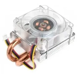 Waveshare Low-Profile ICE Tower CPU-Kühler V2, Lüfter für Raspberry Pi 5, RGB-LED, 5V