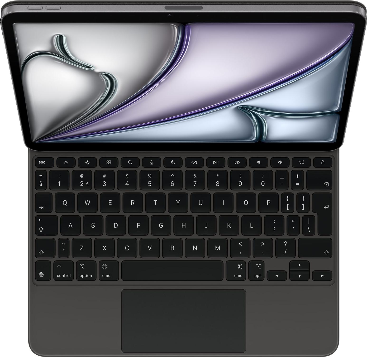 Apple Magic Keyboard, QWERTY, Holländisch, Trackpad, Scherenschalter, Apple, iPad Air 11-inch (M3) iPad Air 11-inch (M2) iPad Air (5th generation) iPad Air (4th generation)