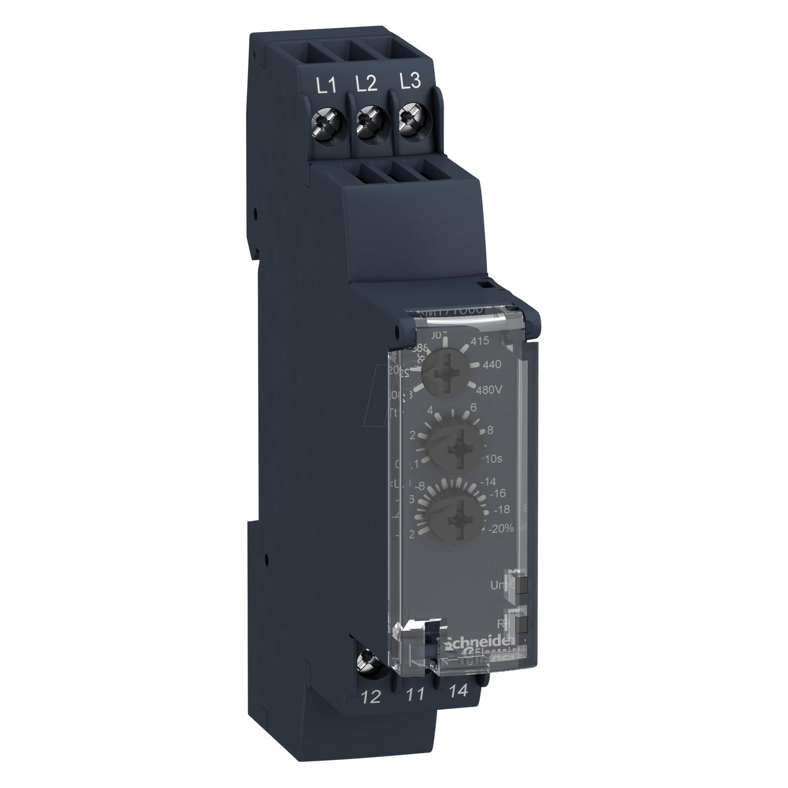 Schneider Electric Unterspannung Phasenverl. + Phasenfolge (RM17TU00)