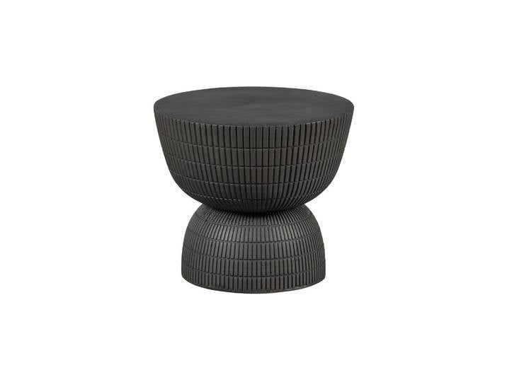 Table d'appoint Ø40x35 cm aspect béton Coffee Samson