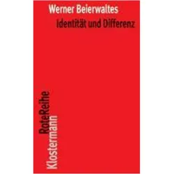 Identität und Differenz, Fachbücher von Werner Beierwaltes