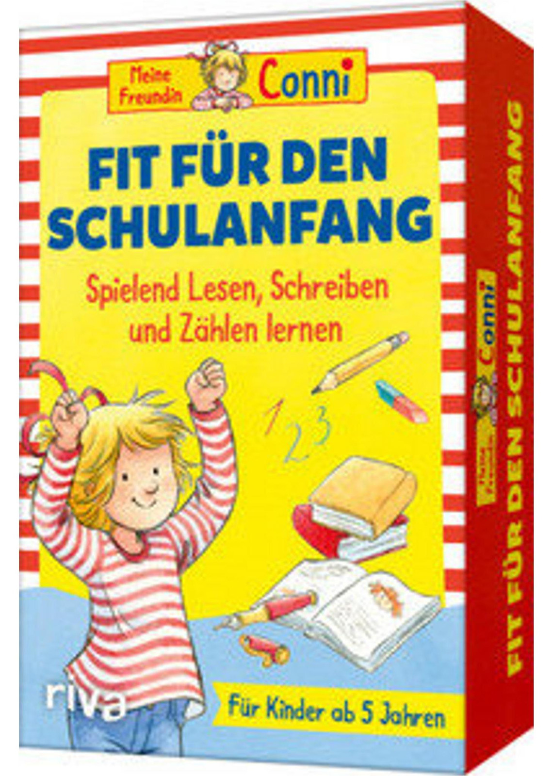 Mijn vriendin Conni – Klaar voor de schoolstart: Leer op een speelse manier lezen, schrijven en rekenen voor kinderen vanaf 5 jaar (Riva Riva Verlag)