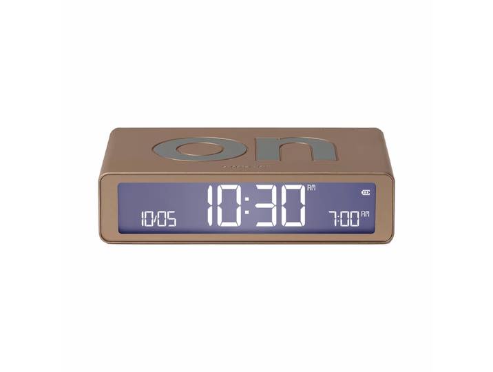Lexon Flip Classic Gold Wecker – Wecker digital
