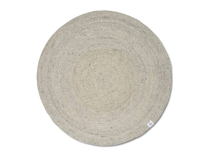 Classic Collection Merino Wollteppich rund Ø200cm Concrete