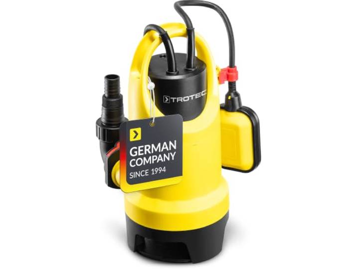 TROTEC Vuilwater-dompelpomp TWP 7536 E Pomp Waterpomp 12.500 l/h met instelbare vlotter