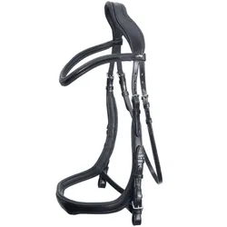 Trense SP Equitus Delta Anatomic Line black/silver WB