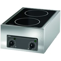 B.PRO Auftischgerät 2-Zonen Induktionskochfeld BC IH 2Z 5000