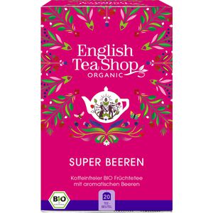 EnglishTeaShop Tee Super Beeren, BIO, Früchtetee, 30 g, 20 Beutel