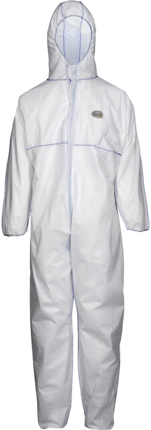 ASATEX Overall SMS-1, Gr. 3XL, weiß (SMS-1/3XL)