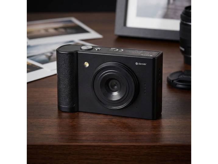 Digital Fotokamera 48MP Full HD Video, 5,0 Megapixel CMOS-Sensor, schwarz