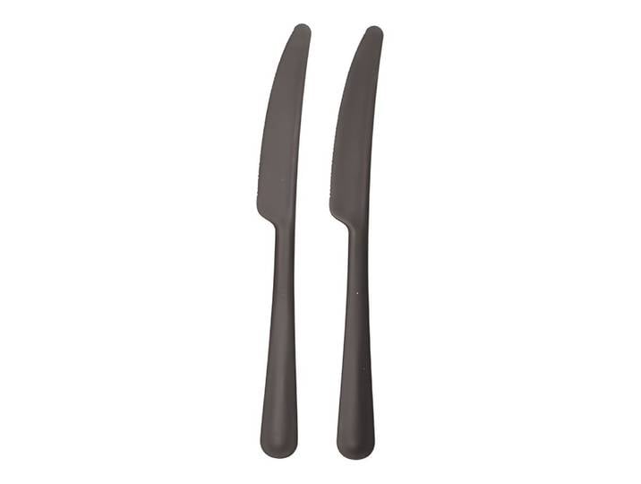 Haval Tafelmesser 1200x Circulware Mehrweg 19,7cm schwarz Gaia extra stabil Spenderbox