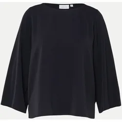 Bluse mit weitem Ärmel Schwarz 44