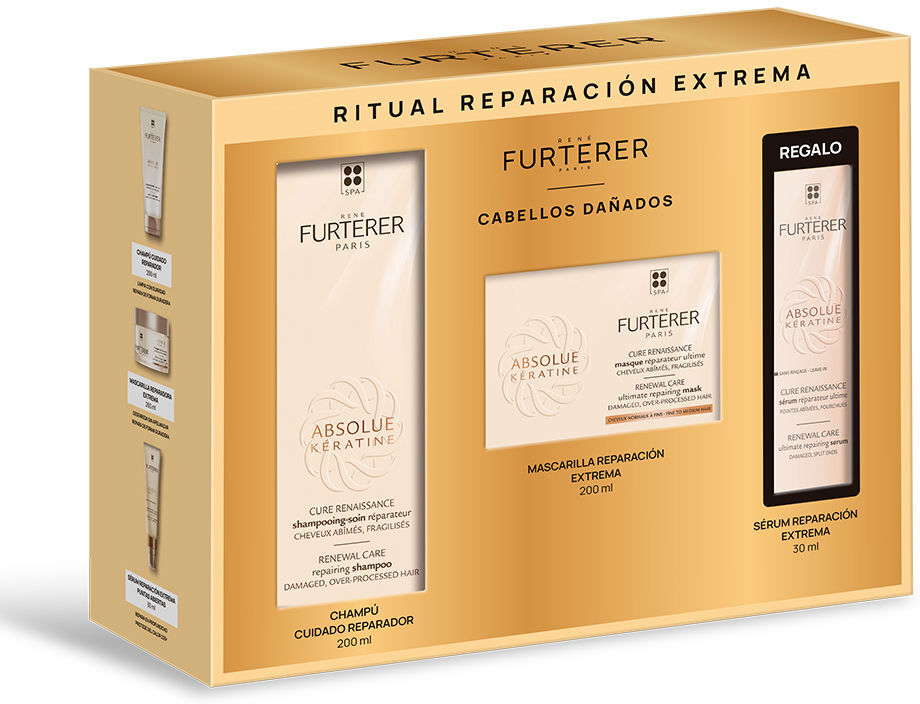 Rene Furterer Estojo Ritual De Queratina Absoluta - 3 peças