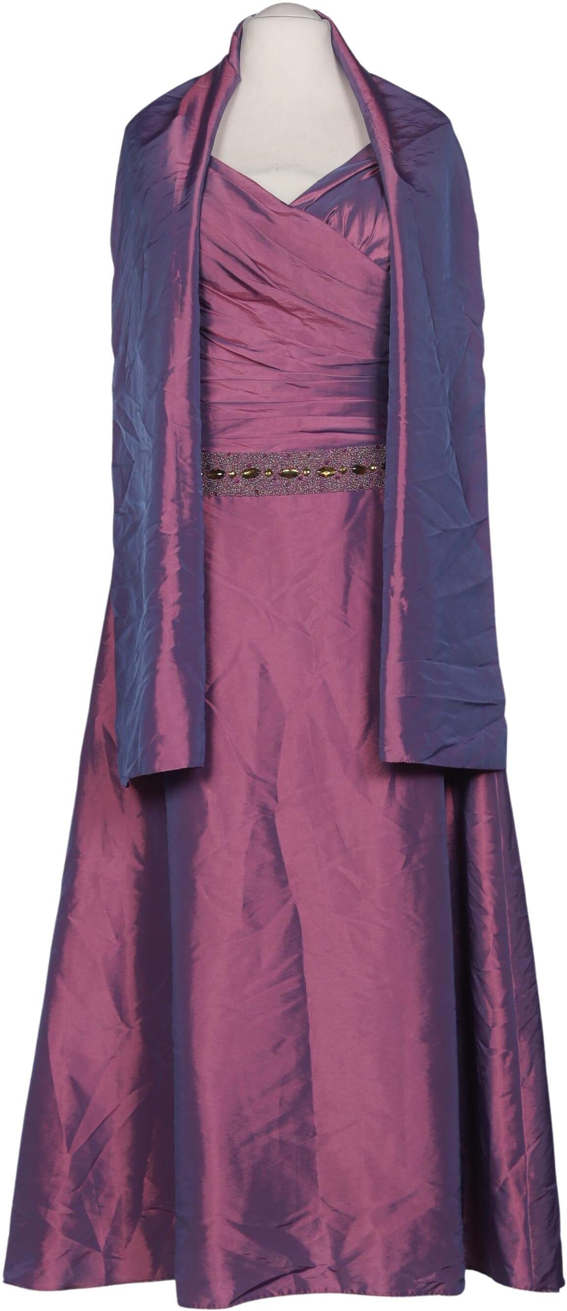 Jora Damen Kleid, Lila, Gr. L, Synthetik - Second Hand