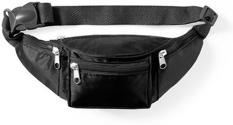 Sac banane personnalisé Crown polyester noir
