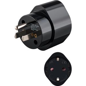 Goobay Reiseadapter 45354 schwarz, EU nach USA und Japan