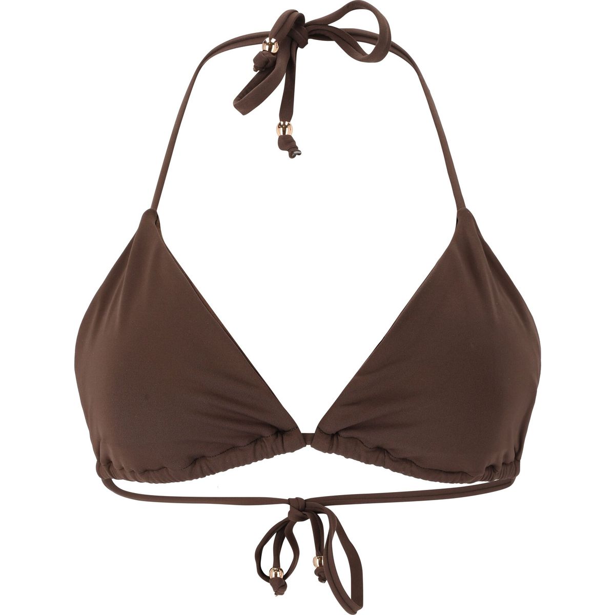 Athlecia Sherrill W Triangle Bikini Top java (5129) 38 EA251488-5129-38