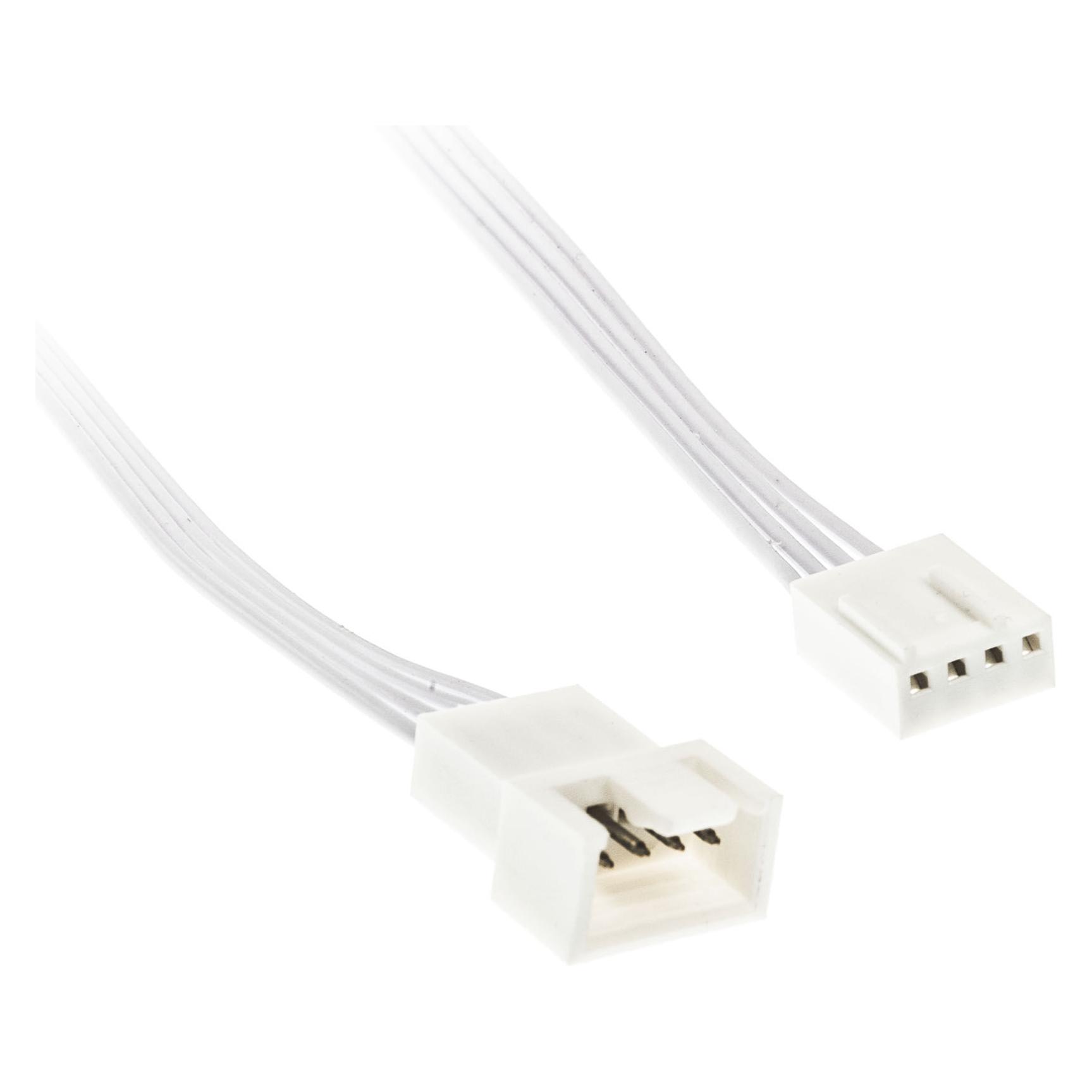 Kolink 4-Pin PWM Verlängerung - 30cm, weiss (30 cm, 4 pin PWM) (PGW-AC-KOL-162)