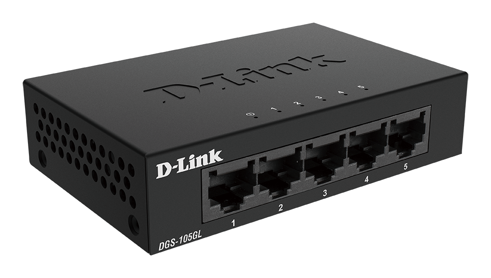 D-Link DGS-105GL Gigabit Light Switch 5-Port Layer2 DGS-105GL/E