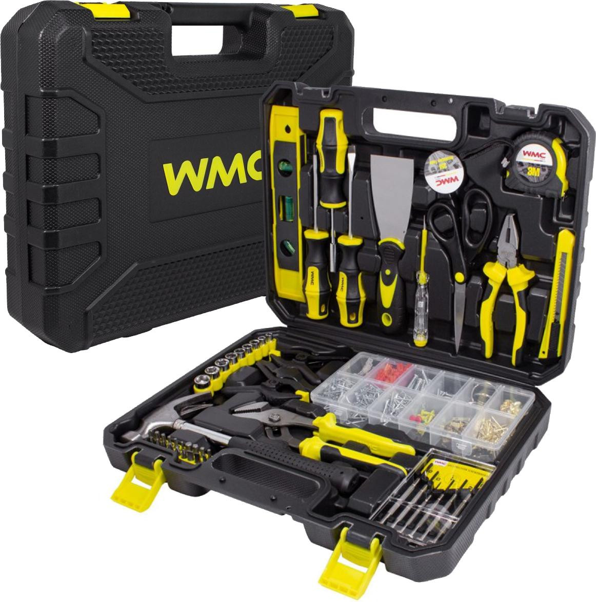 WMC 650-delige elektrische gereedschapset met gereedschapskist 1/4"