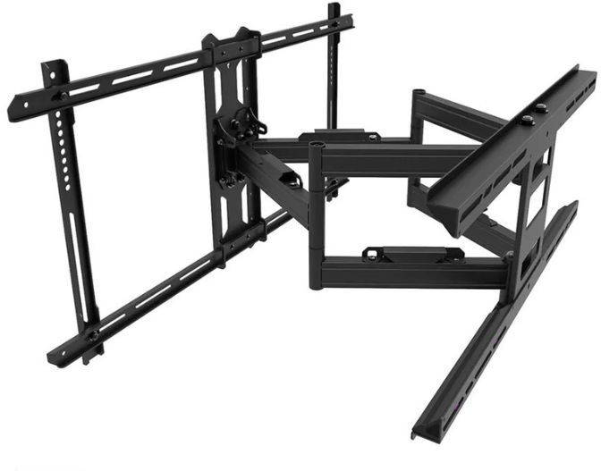 Neomounts WL40S-850BL18 Support mural 43-86'' Support mural pour écrans de 43 à 86 pouces avec mobilité totale, compatibilité VESA jusqu'à 800 × 400