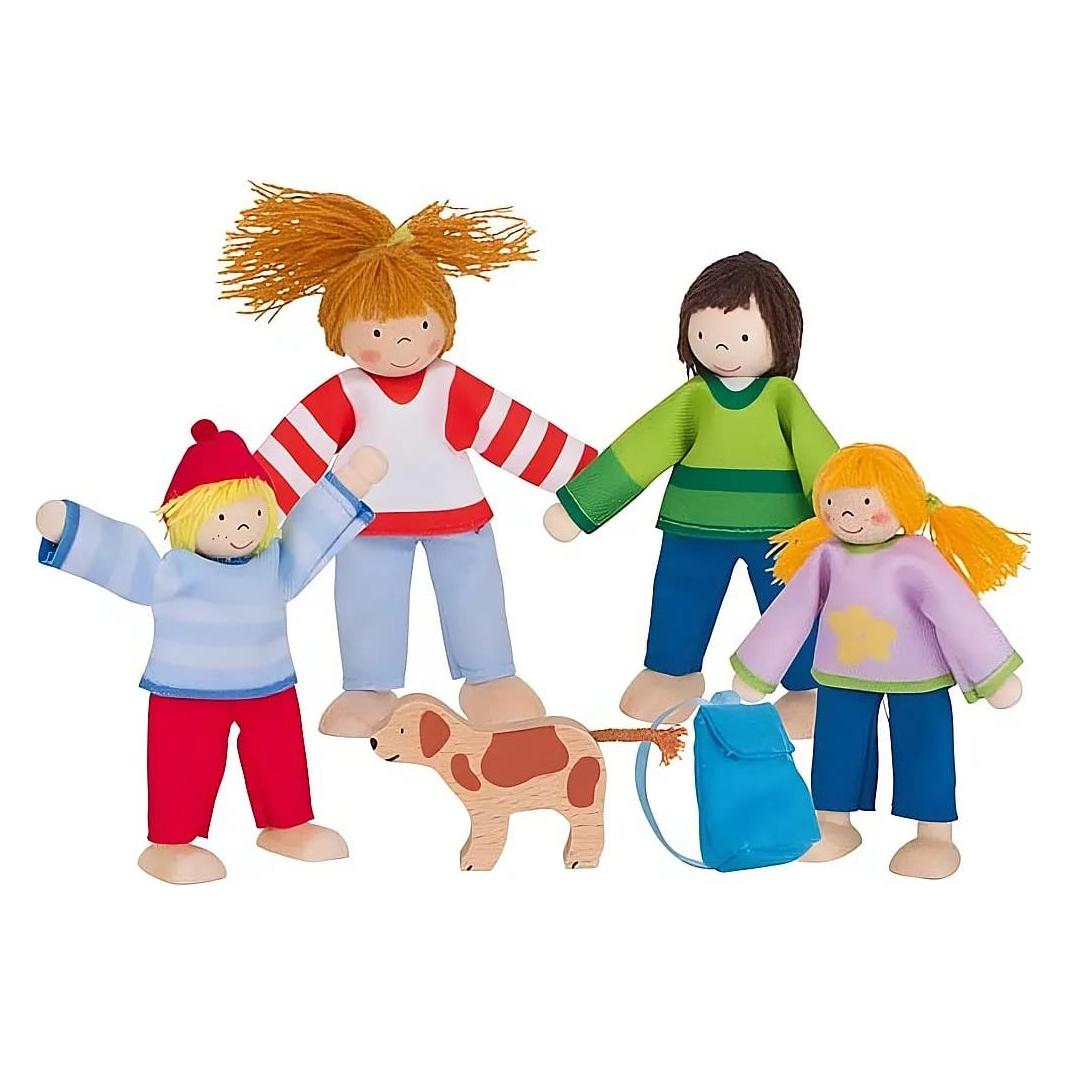 Goki Puppe-Haus-Familie (51863)